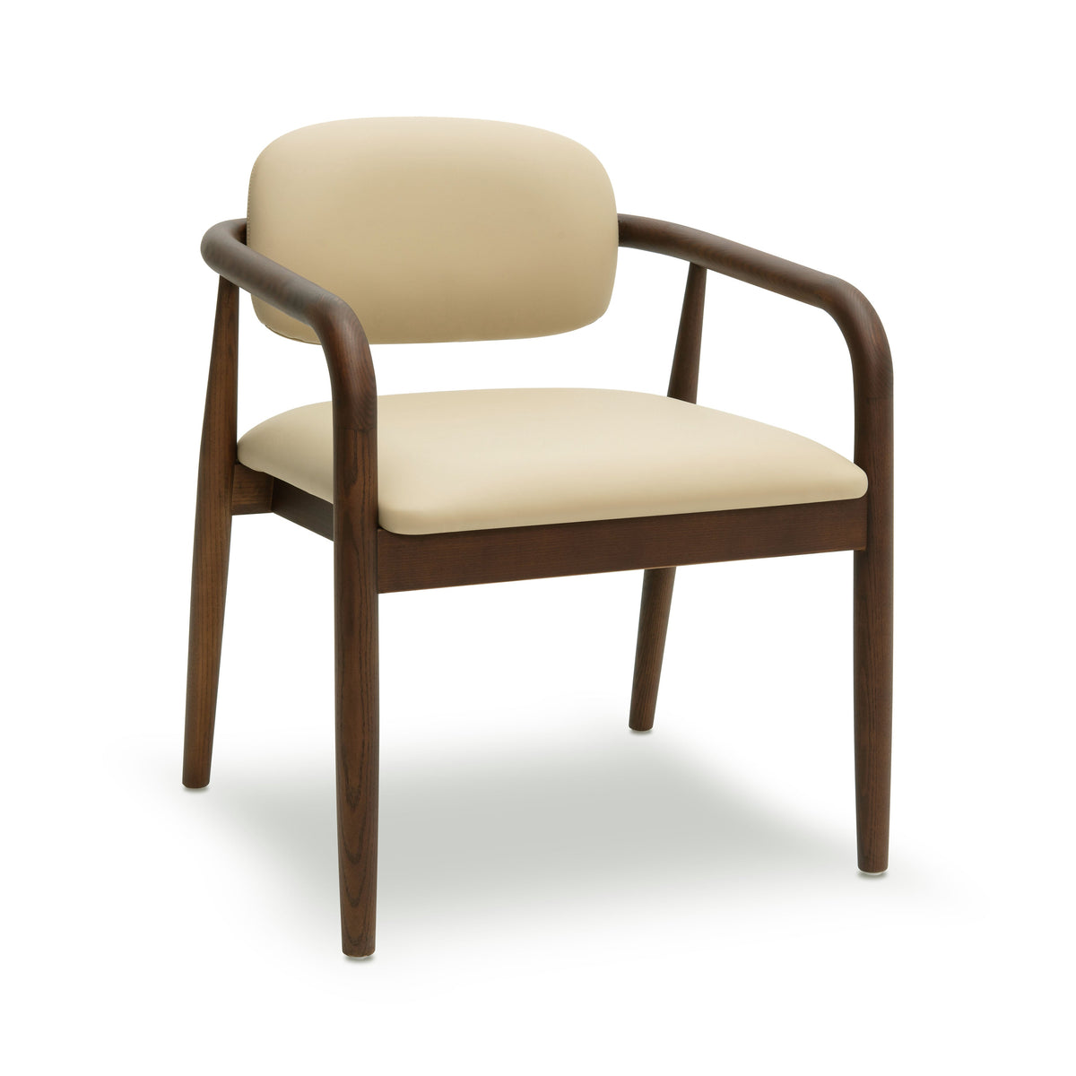 Betsy Taupe Contract-Grade Vegan Leather Dining Chair by TOV Furniture – photo 1 of 6