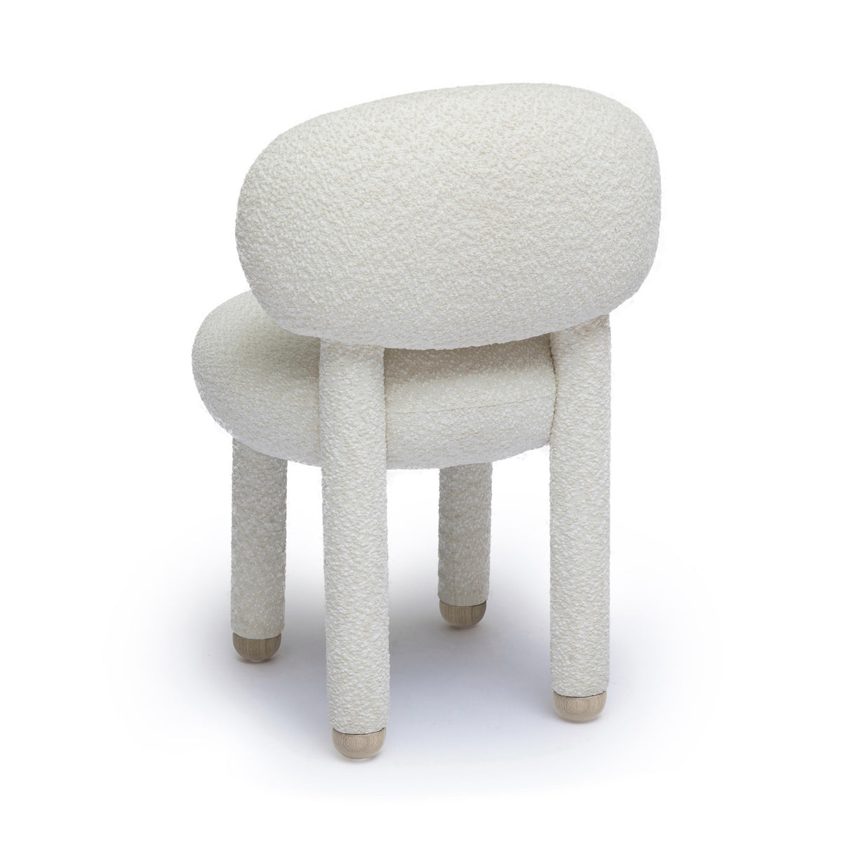 Manu Cream Performance Boucle Side Chair by TOV Furniture – photo 5 of 9