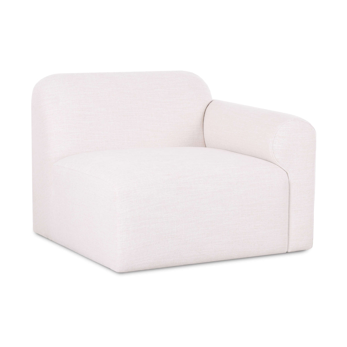 Gorge Modular Corner Chair in Cream / RAF by TOV Furniture – photo 2 of 7