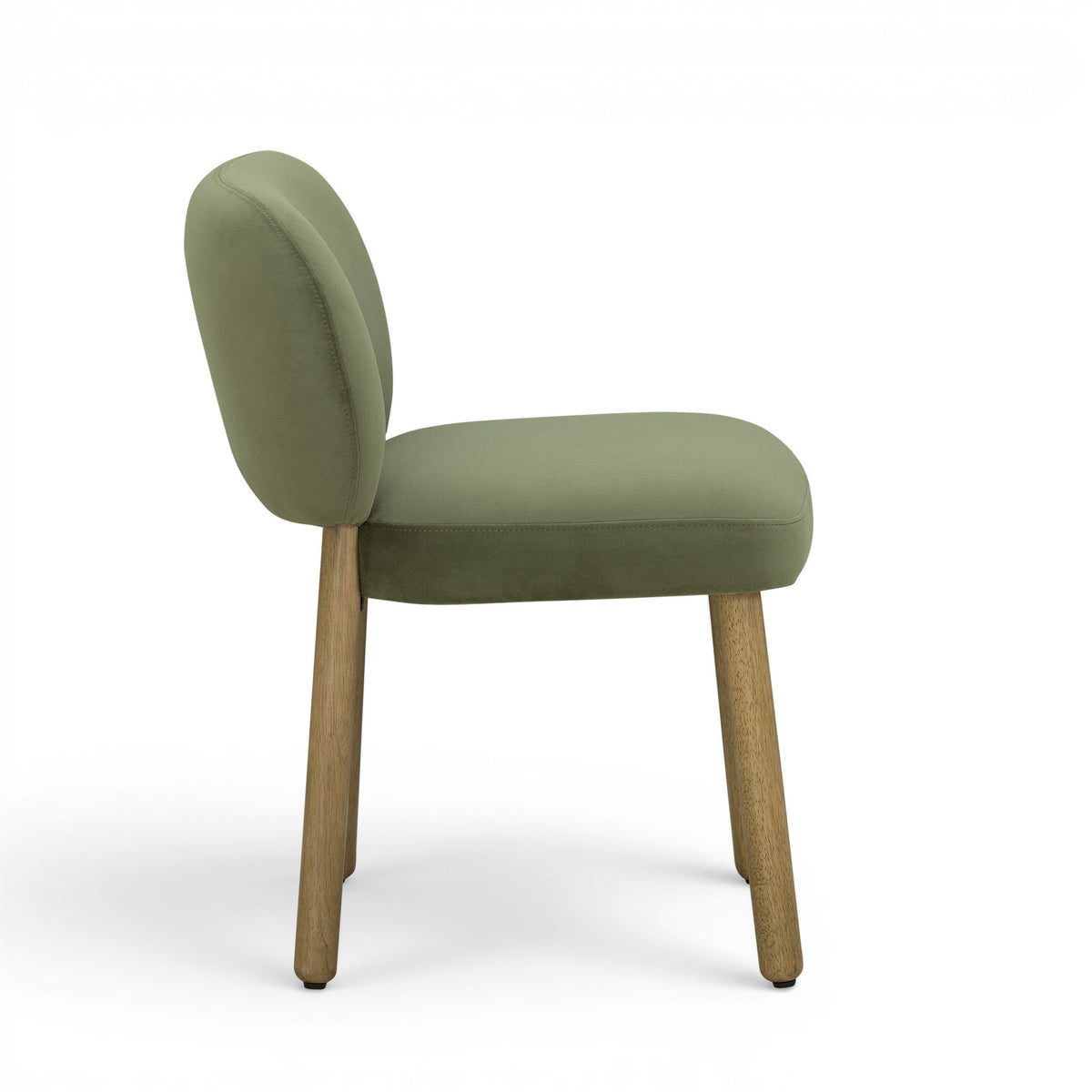 Foxy Olive Green Performance Velvet Dining Chair by TOV Furniture – photo 4 of 8
