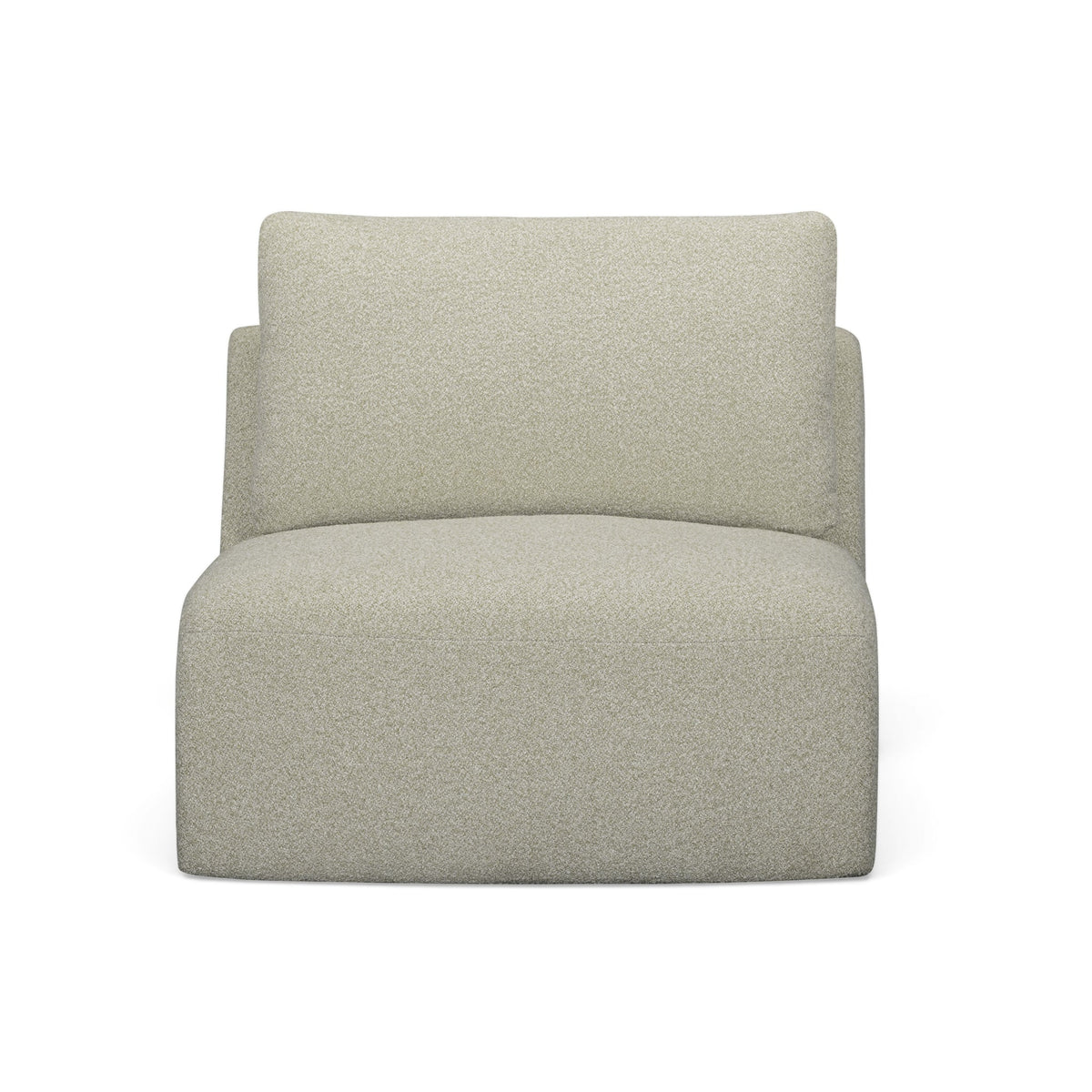 Noor 36" Modular Armless Chair in Wheat by TOV Furniture – photo 2 of 6