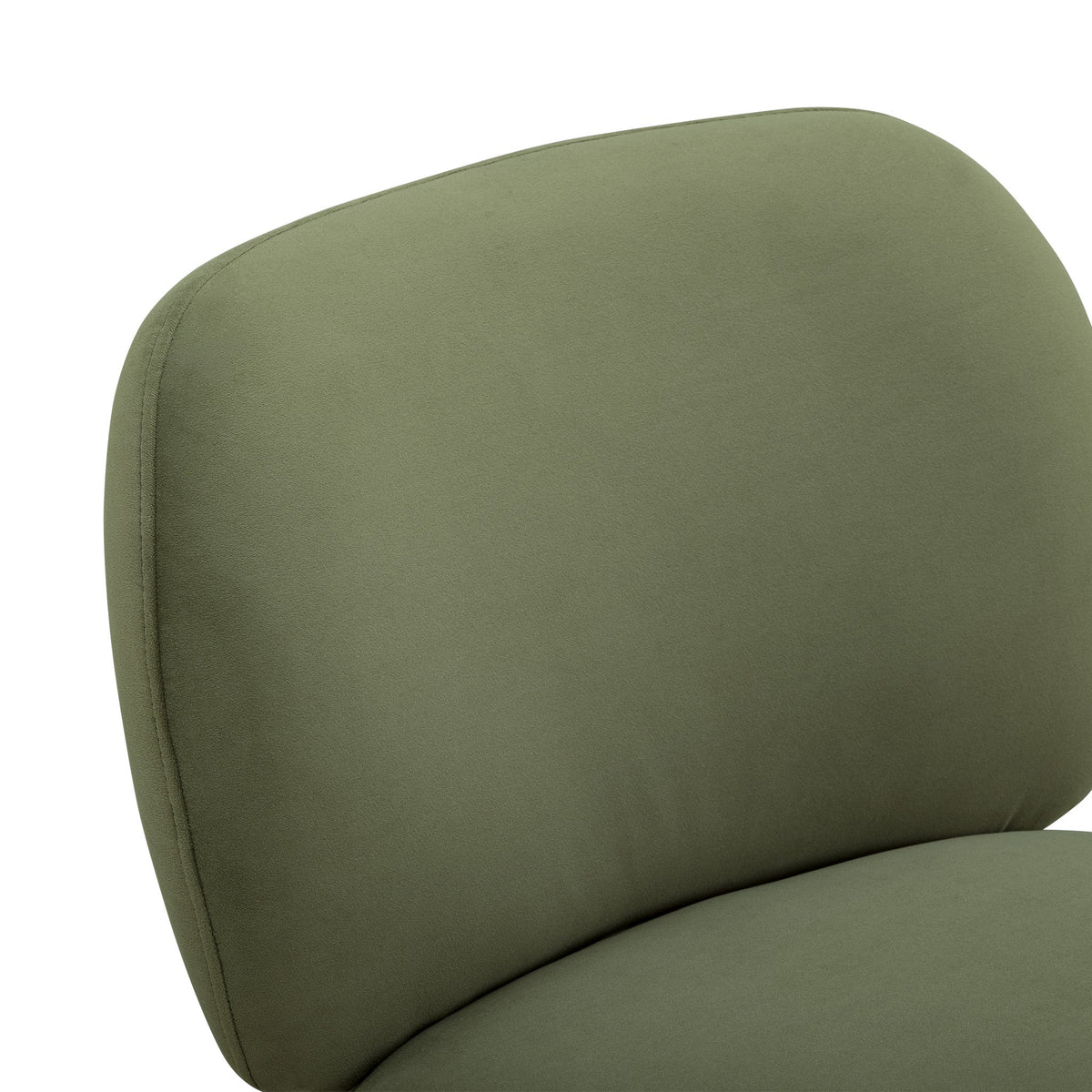 Foxy Olive Green Performance Velvet Dining Chair by TOV Furniture – photo 7 of 8