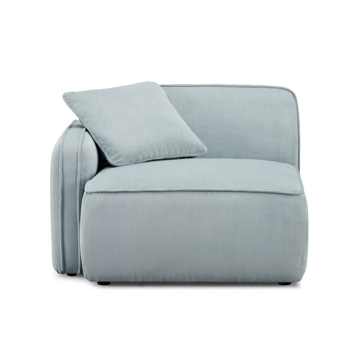 Travie Modular Corner Armchair in Sea Blue / LAF by TOV Furniture – photo 2 of 6