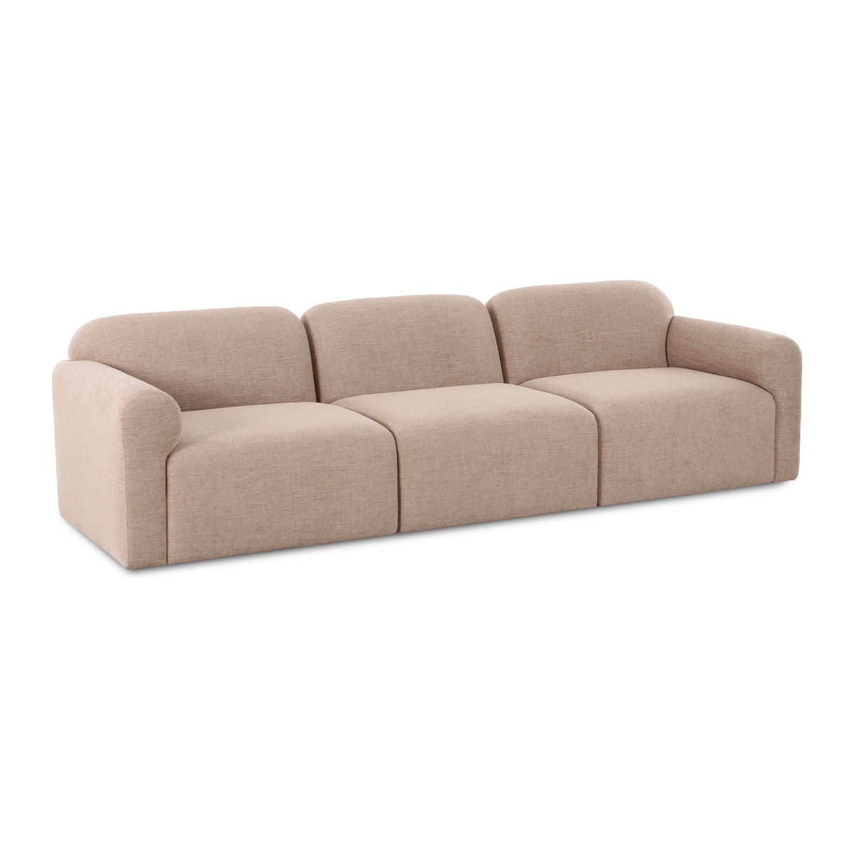 Gorge 116" Tan Performance Sofa by TOV Furniture – photo 2 of 5