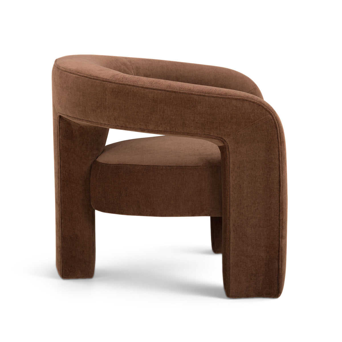 Malone Rust Performance Chenille Accent Chair by TOV Furniture – photo 3 of 6