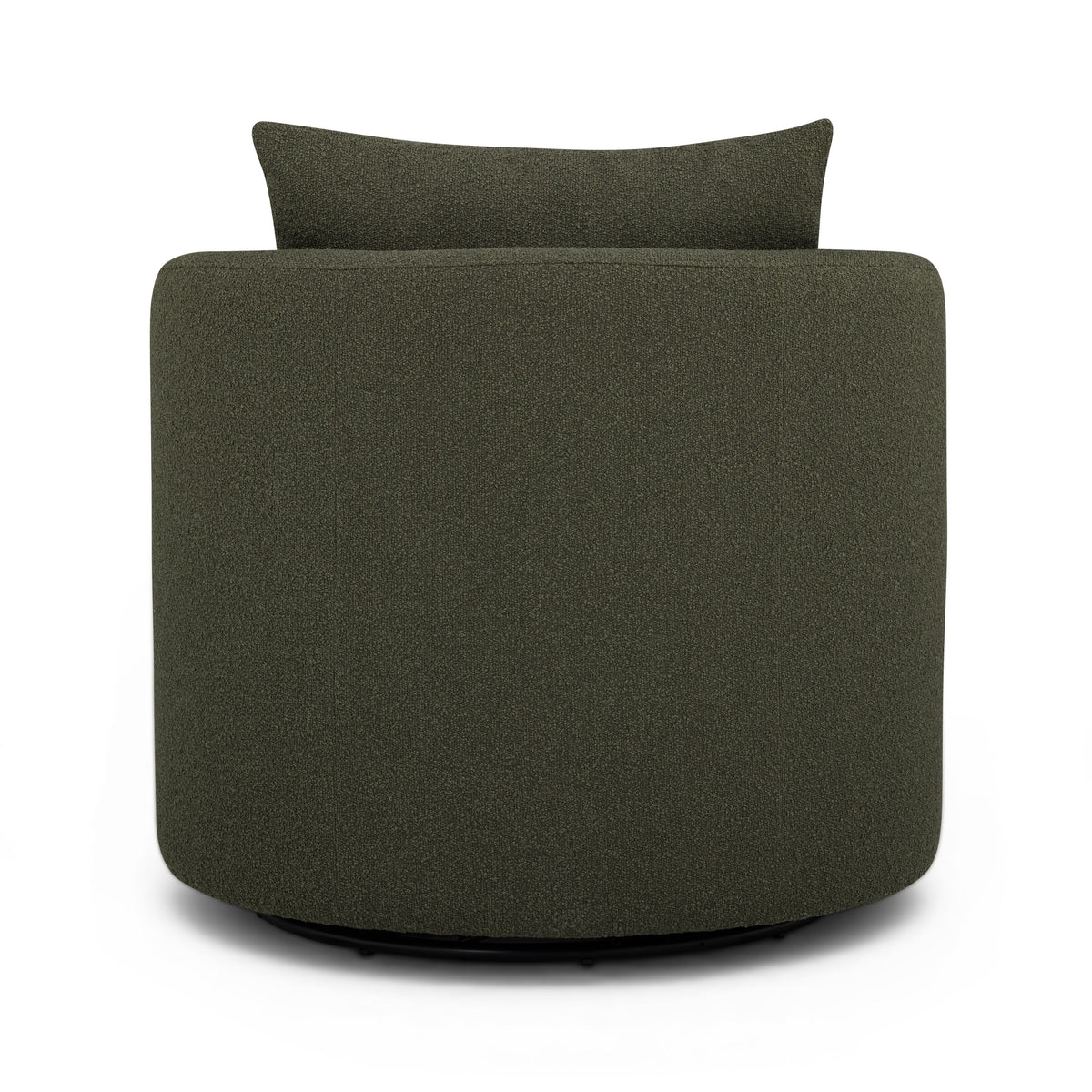 Silvi Kale Green Performance Boucle Swivel Chair by TOV Furniture – photo 5 of 8