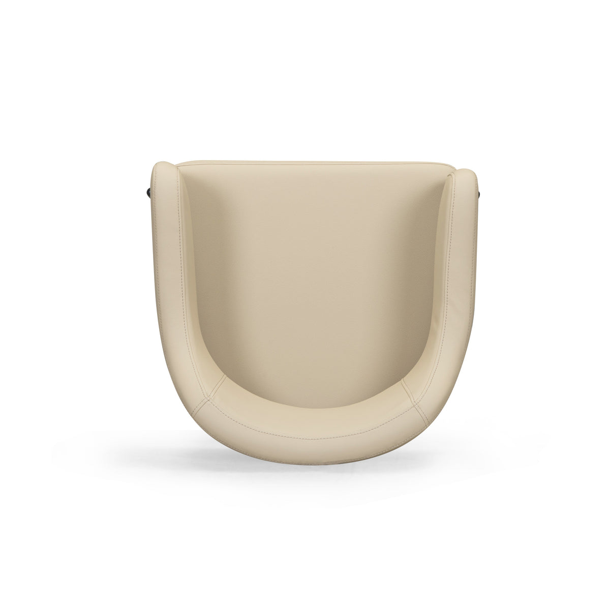 Sezanne Taupe Vegan Leather Dining Chair by TOV Furniture – photo 6 of 7