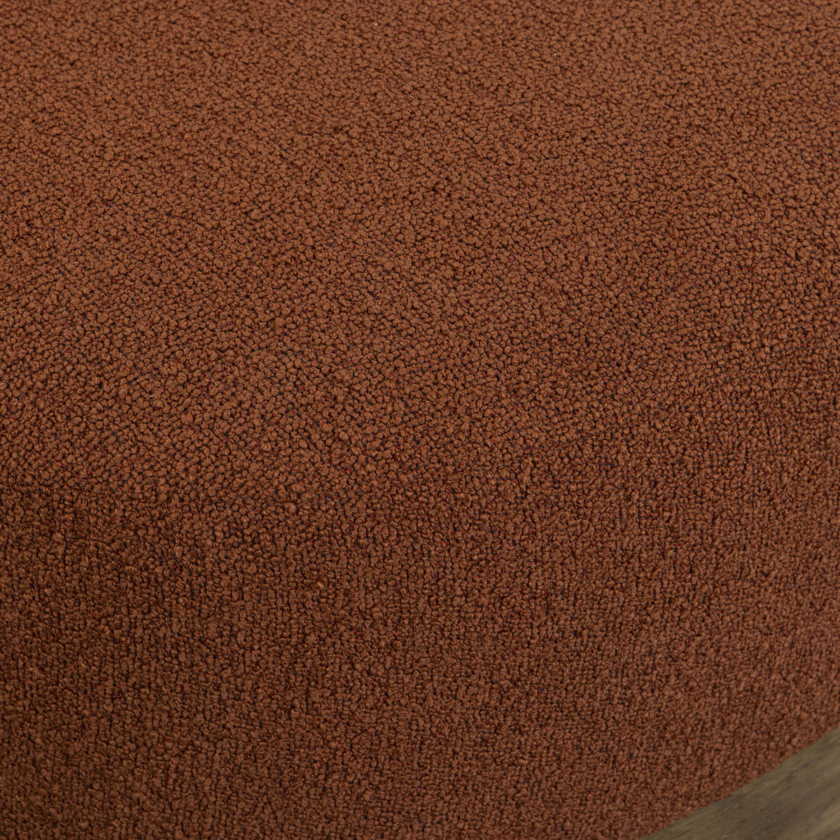 Domina Autumn Red Boucle Ottoman by TOV Furniture – photo 6 of 8