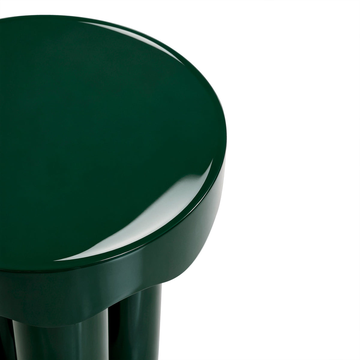 Casper Green High Gloss Nesting Side Table Set by TOV Furniture – photo 6 of 10
