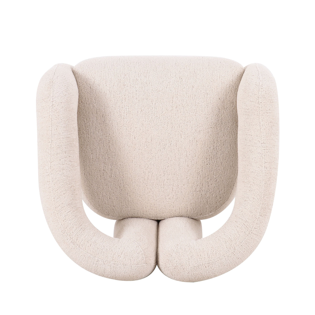Jenn Cream Performance Boucle Accent Chair by TOV Furniture – photo 6 of 8