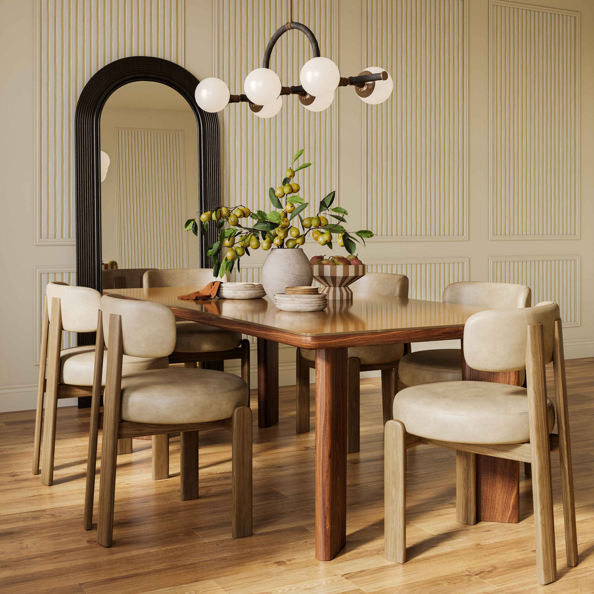 Odessa Performance Dining Chair in Taupe / 33" by TOV Furniture – photo 2 of 8