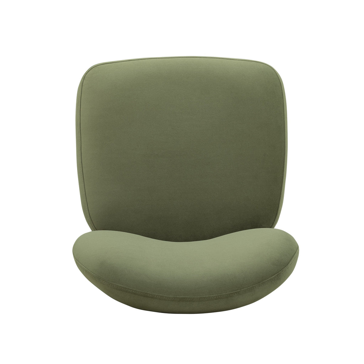 Foxy Olive Green Performance Velvet Dining Chair by TOV Furniture – photo 6 of 8
