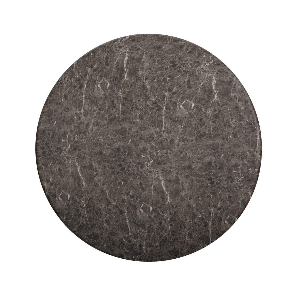 Cynthia 54" Dark Emperador Faux Marble Indoor/Outdoor Dining Table by TOV Furniture – photo 4 of 5