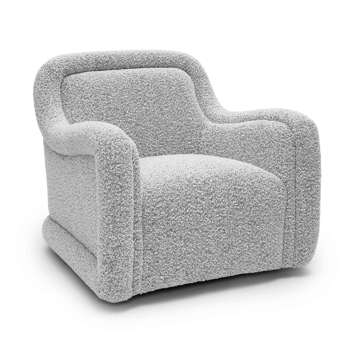 Charli Performance Swivel Chair in Grey by TOV Furniture – photo 1 of 6