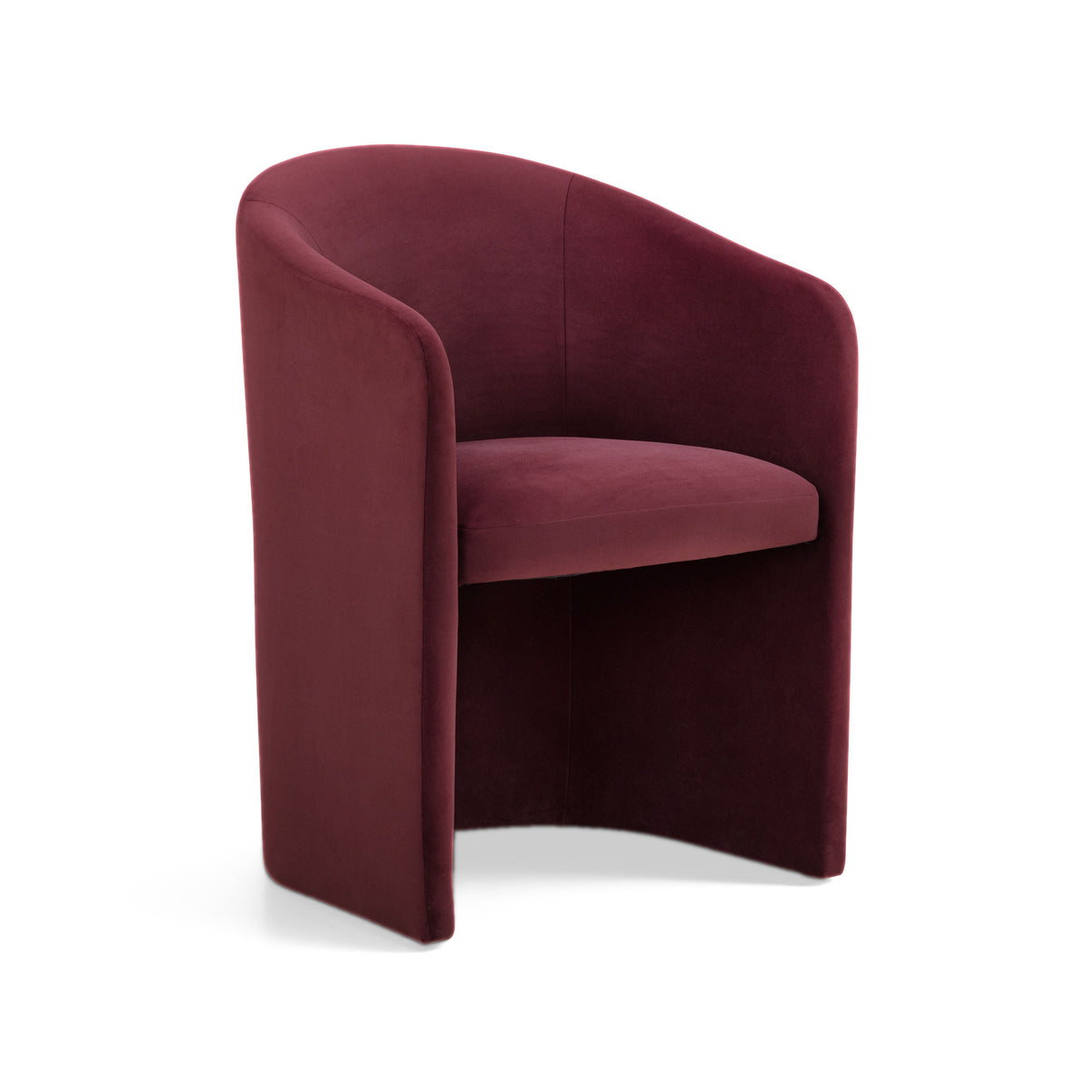 Seraphina Berry Red Performance Velvet Dining Chair by TOV Furniture – photo 2 of 6