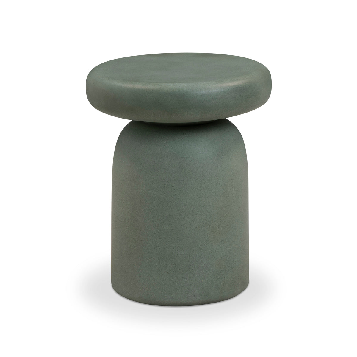 Lydia Green Concrete Indoor/Outdoor Side Table by TOV Furniture – photo 1 of 6