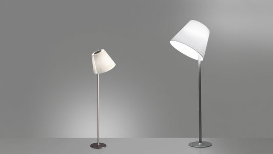 Artemide Melampo Floor Lamp in a room setting