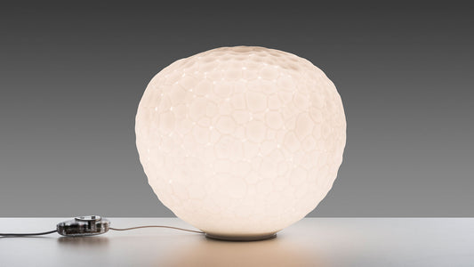 Artemide Meteorite Table Lamp in a room setting