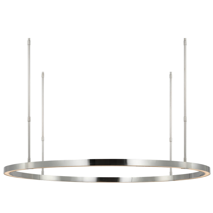 Visual Comfort Stagger Ring Large LED Chandelier – view 3