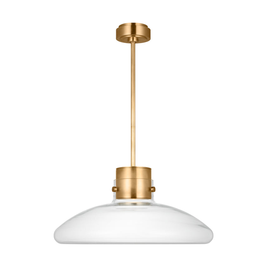 Morgan 22-inch Glass LED Pendant Light by Visual & Comfort & Co