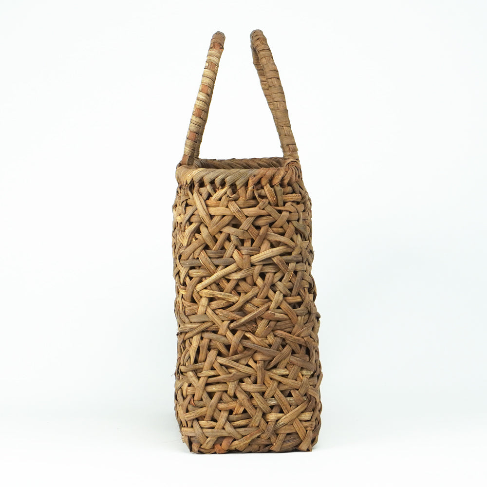 Yama-Biko Midare Wild Grape Vine Basket Bag – side profile