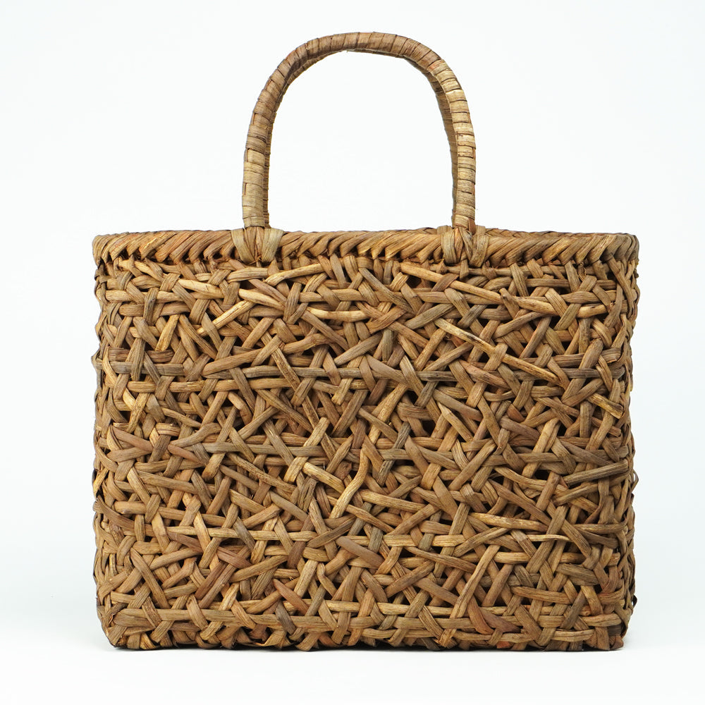 Yama-Biko Midare Wild Grape Vine Basket Bag – front view
