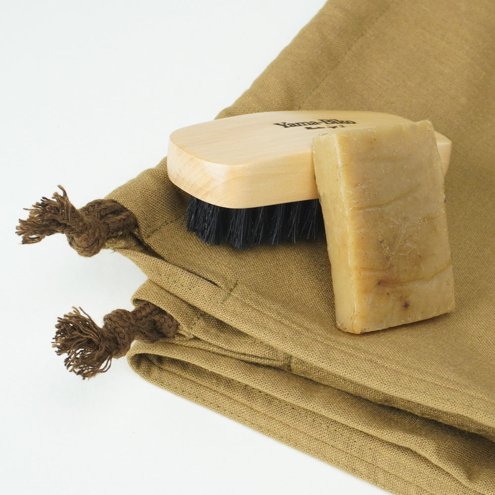 Yama-Biko Koji Wild Grape Vine Basket Bag – with brush and cloth bag