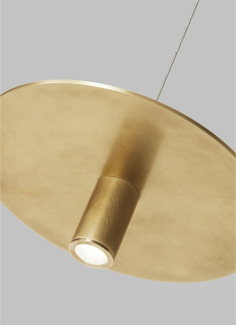 Mini Ponte LED Ring Pendant Light by Visual & Comfort & Co