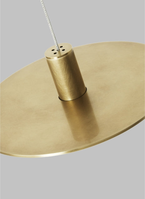 Mini Ponte LED Ring Pendant Light by Visual & Comfort & Co