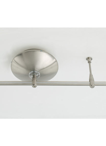 Visual Comfort Monorail 150W Surface Kit Satin Nickel