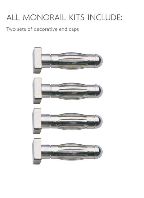 Visual Comfort Monorail 150W Surface Kit Antique Bronze