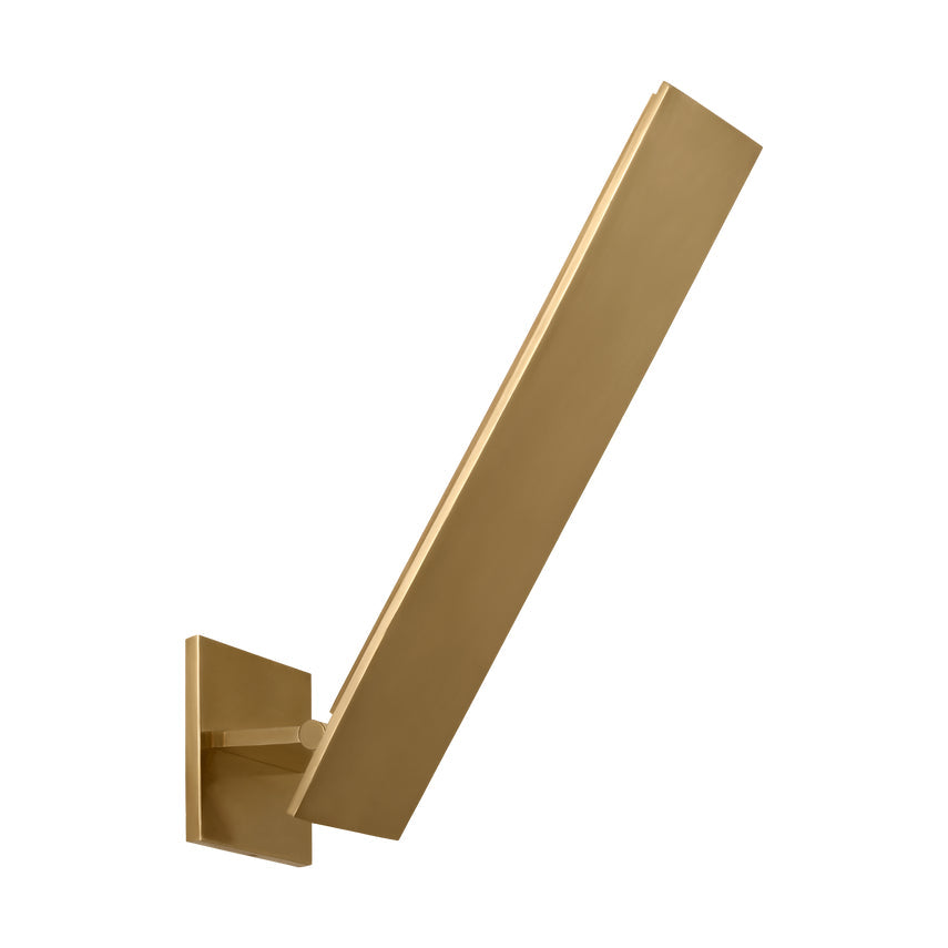 18In Brass LED Wall Sconce Angolo by Visual & Comfort & Co