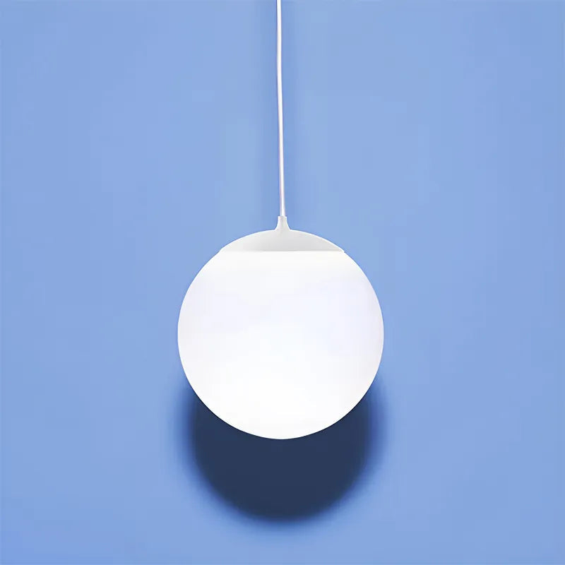 Innermost Drop 40 large spherical ceiling light, ideal for contemporary dining room or hotel lobbies.