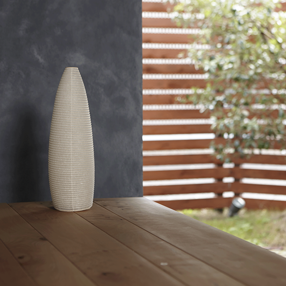 Asano Paper Moon 3 – washi paper table lamp by Shigeru Uchida, photo 2