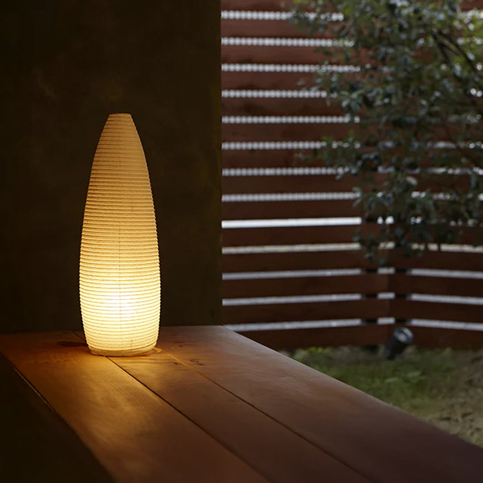 Asano Paper Moon 3 – washi paper table lamp by Shigeru Uchida, photo 1