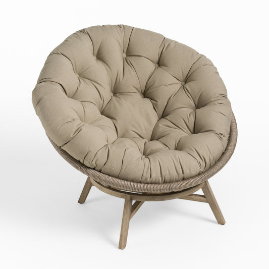 Renava Moon Outdoor Beige Lounge Chair