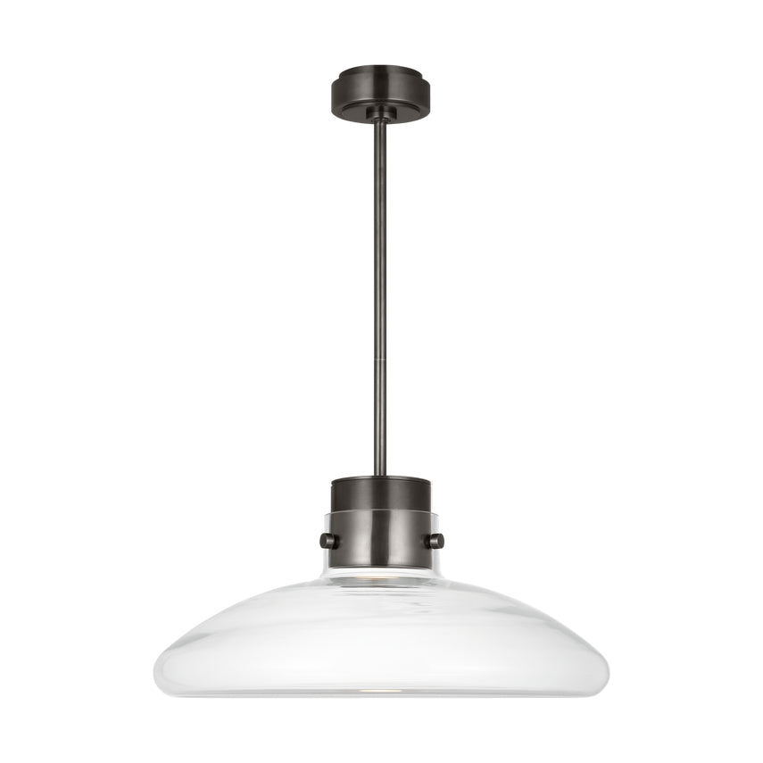 Morgan 22-inch Glass LED Pendant Light by Visual & Comfort & Co