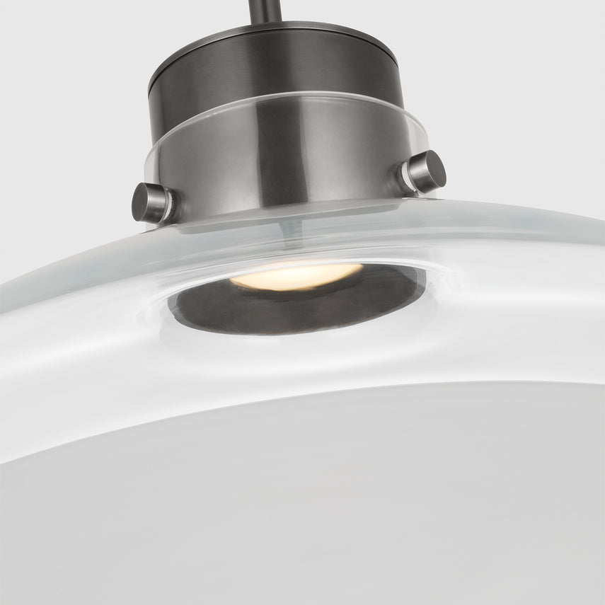 Morgan 22-inch Glass LED Pendant Light by Visual & Comfort & Co