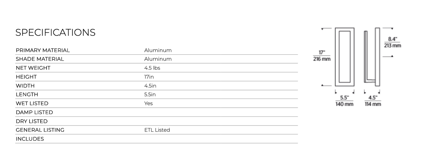 Visual Comfort Nate 17 Outdoor Wall Light 