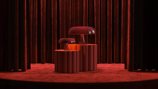 Artemide Nesso Table Lamp in a room setting