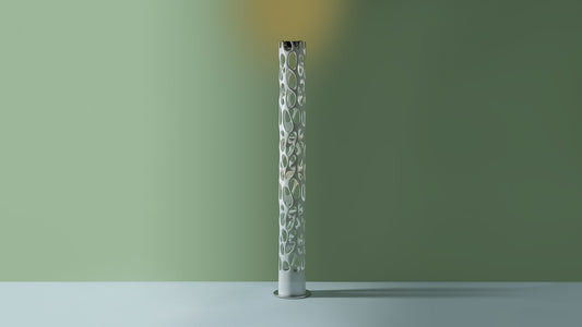 Artemide New Nature Floor Lamp in a room setting