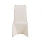 Nisse Contemporary White Leatherette Dining Chair Set of 2