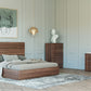Nova Domus Asus Eastern King Italian Modern Walnut Bedroom Set