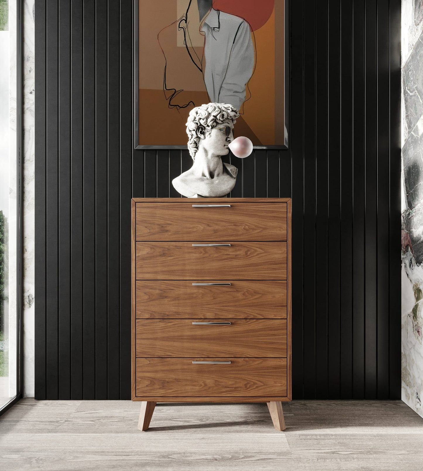 Nova Domus Soria Mid-Century Walnut Chest