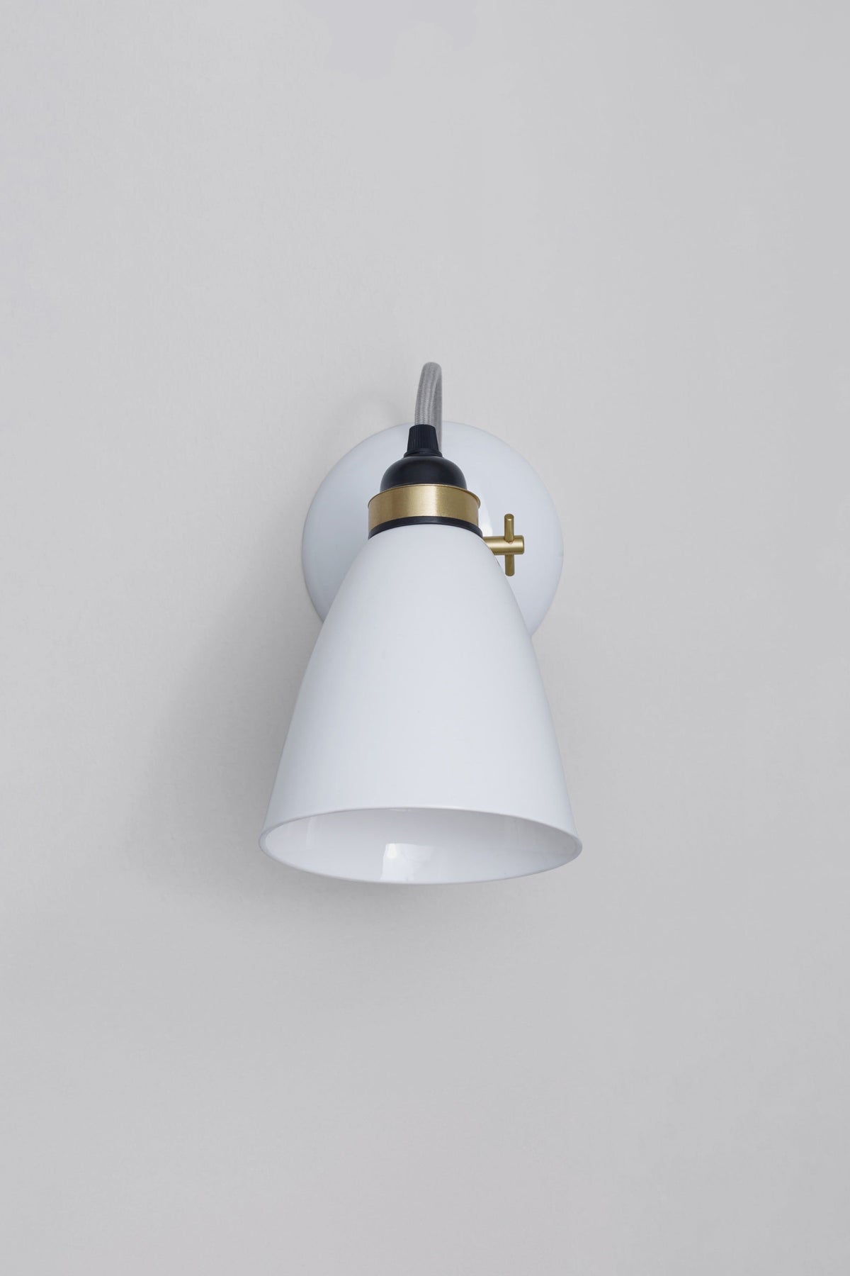 Hector 30 Medium Dome Wall Light by Original BTC (photo 9)