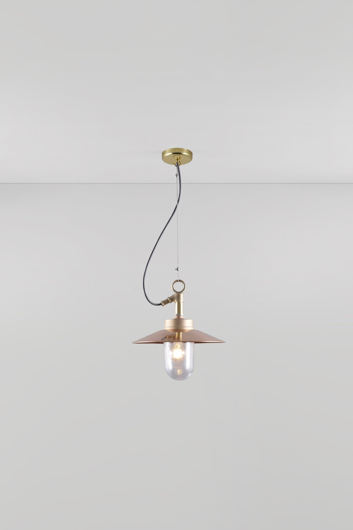 Well Glass Pendant with Visor by Original BTC (photo 7)