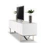 Rostock Modern White TV Stand