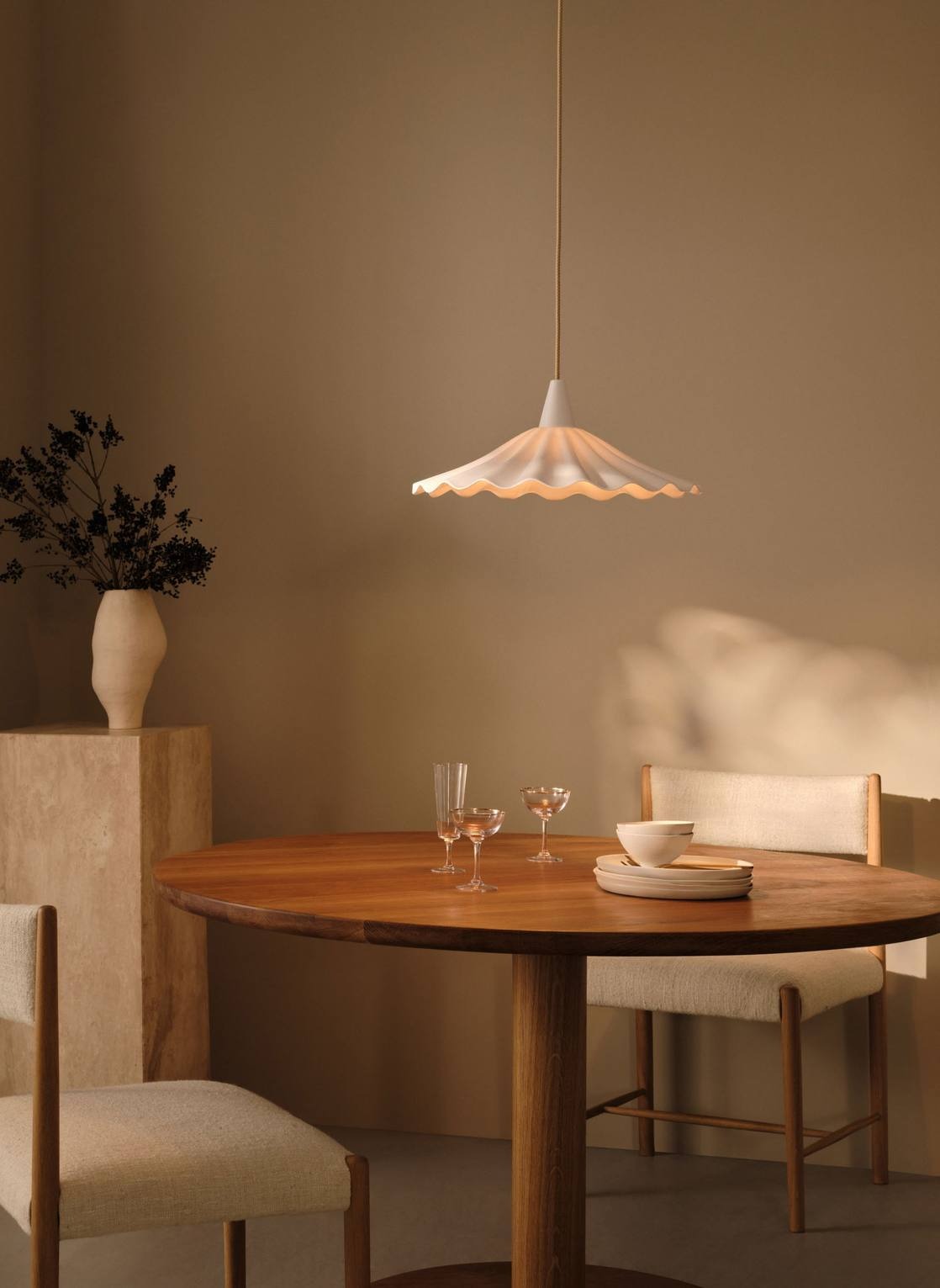 Christie Pendant in an interior from the Original BTC Autumn/Winter 2026 lookbook