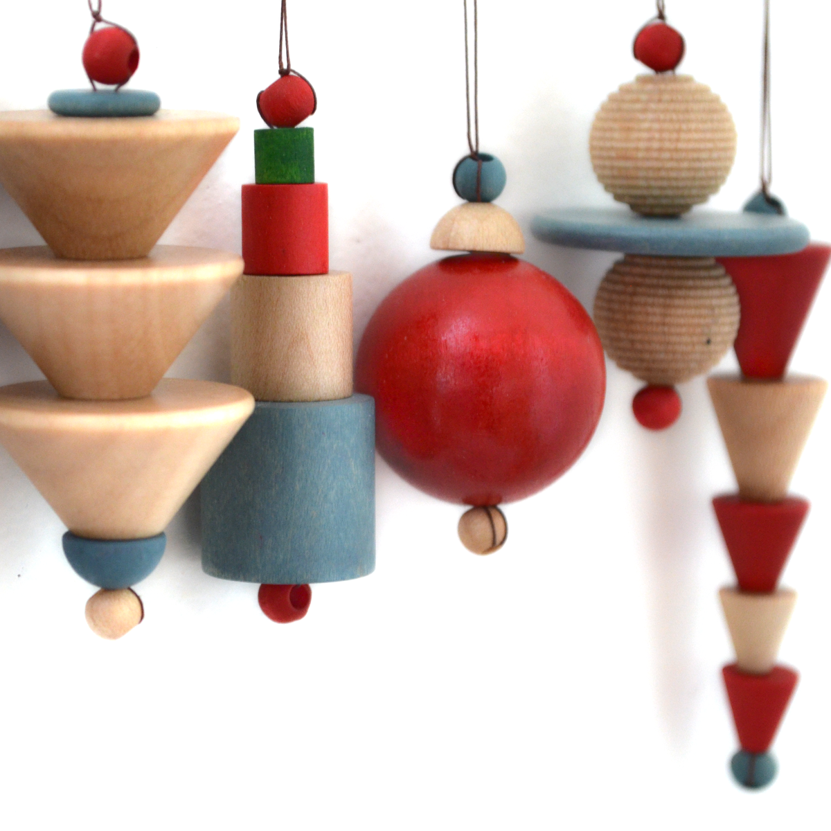 Bauhaus Christmas Ornaments, Set of 12, by IC Design (photo 3 of 21)