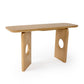 Nova Domus Oshana Modern White Oak Console Table